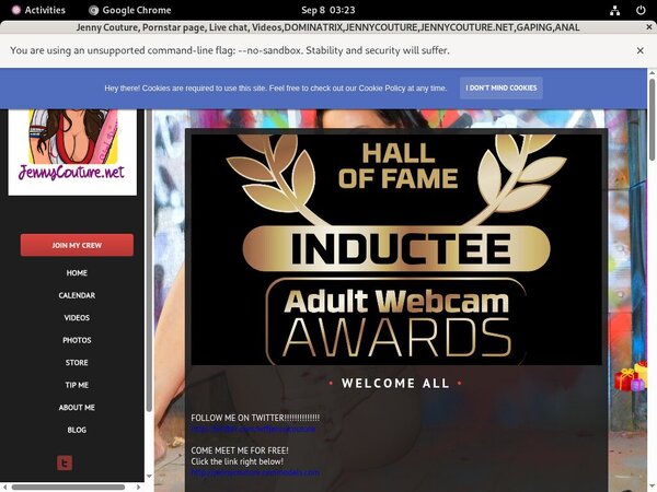 Account On Jenny Couture