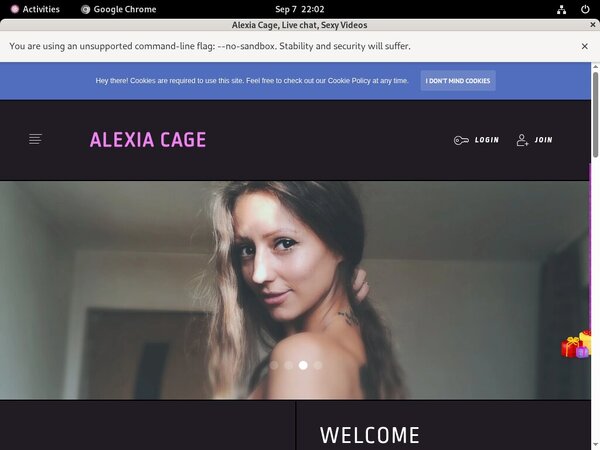 Alexia Cage With No Credit Card