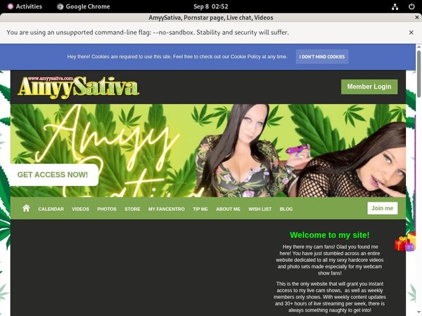 AmyySativa Logins 2018