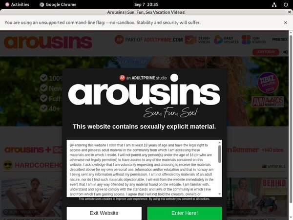 Arousins Accept Paypal