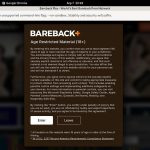Barebackplus Free Accounts