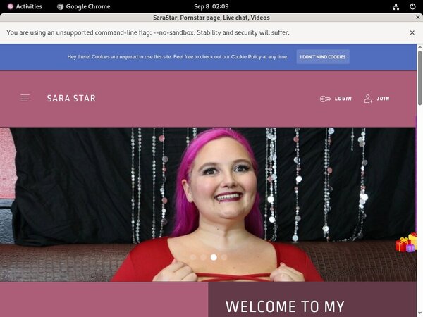 Bbwsarastar.com With No Card