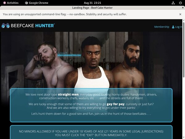 Beefcakehunter.com Trail Membership