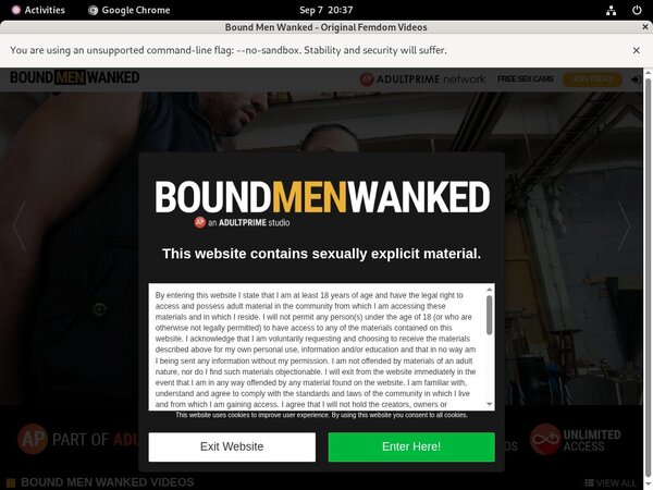 Bound Men Wanked Discounted Deal