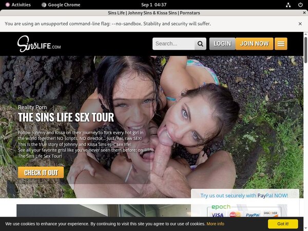 Bypass Sinslife.com
