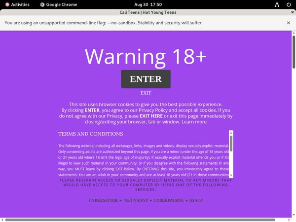 Caliteens.com Cheap Deal