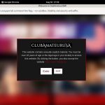Club Amateur USA Trial Login