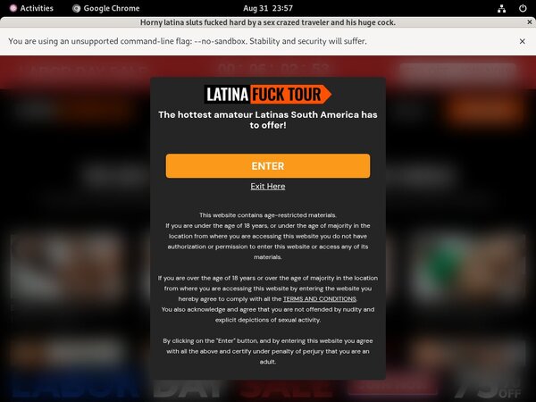 Create Latinafucktour.com Account