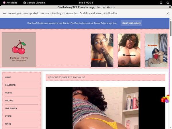 Discount CamilacherryXXX Promo Code