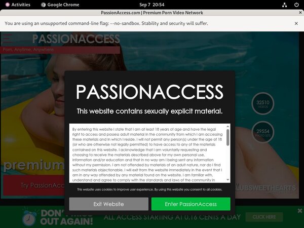 Discount Deal Access Passion