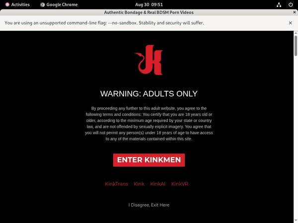 Discount Kinkmen Deal