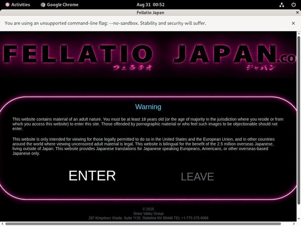Fellatiojapan.com Mit ELV