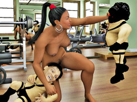 Femdom 3D femdom smut