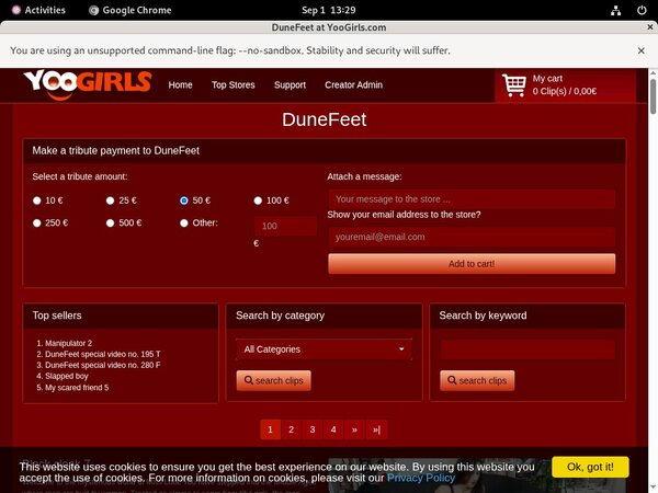 Free Acc For Dunefeet
