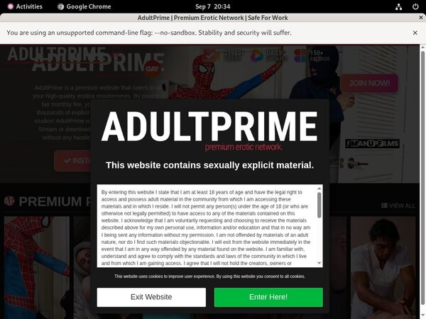 Free Adultprime Membership