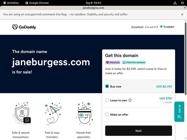 Free Janeburgess Pass