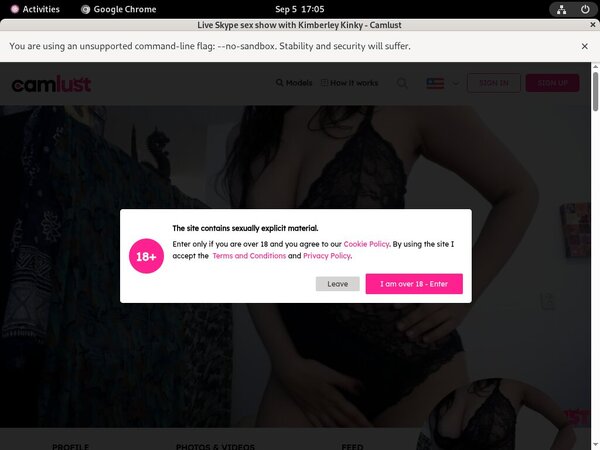 Free KimberleyKinky Movie