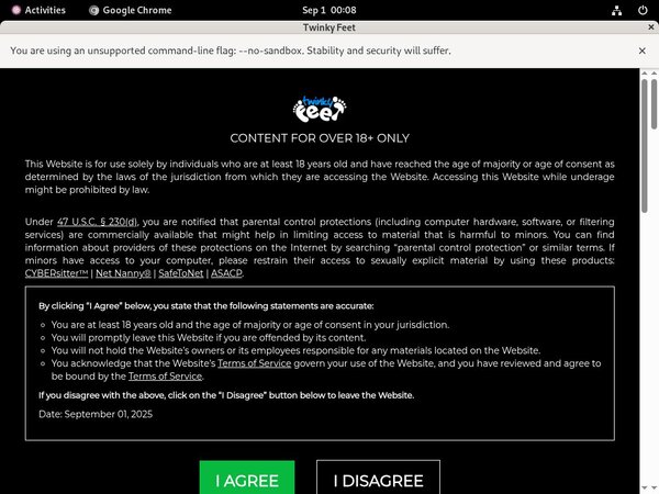 Free Password To Twinkyfeet.com