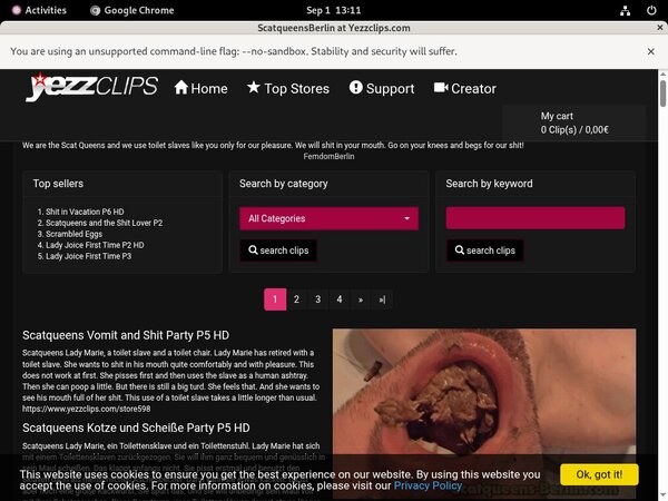 Free Scat Queens Berlin Trial Access