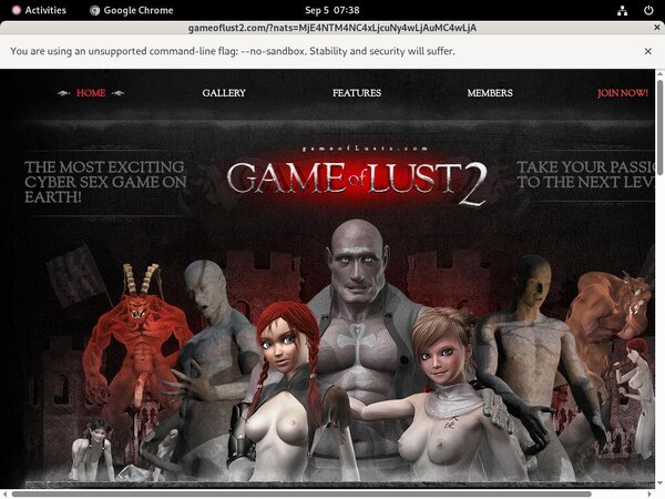 Game Of Lust 2 Porn Site