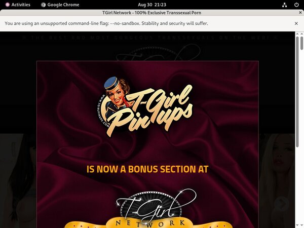 Get TGirl Pinups Free Trial