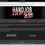 Handjob Japan No Credit Card