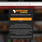 How To Get Into Africanlesbians.com Free