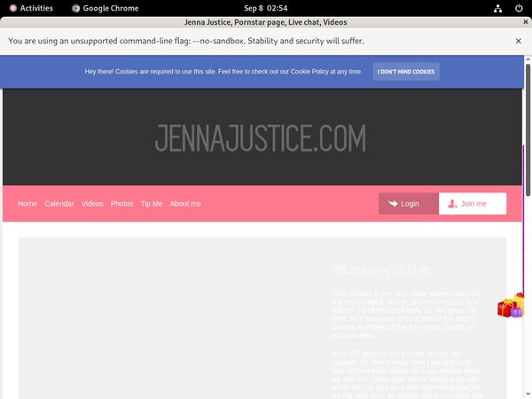 Jenna Justice Log In