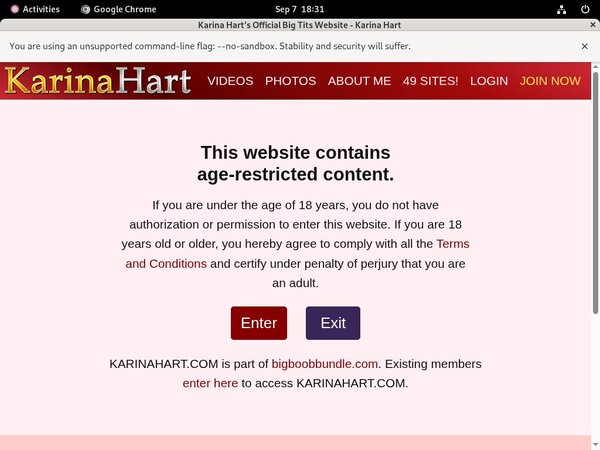Karinahart.com Anal