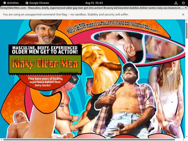 Kinkyoldermen.com Trial Coupon