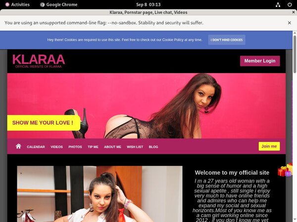 Klaraa.modelcentro.com Previews