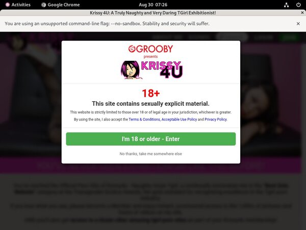 Krissy 4 U Accounts Passwords