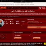 Lady Gold Fetishdiva Paypal Signup