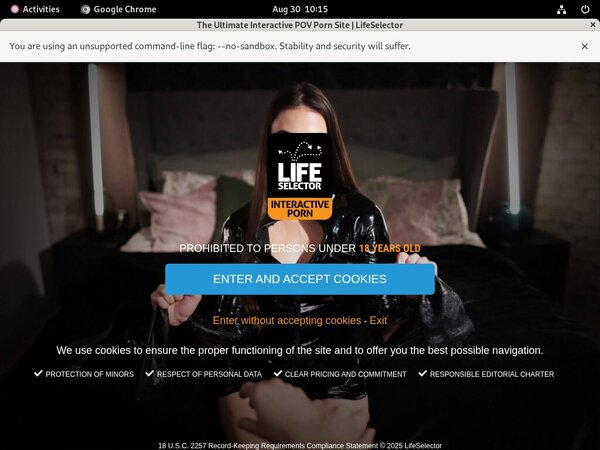 Lifeselector Premium Password