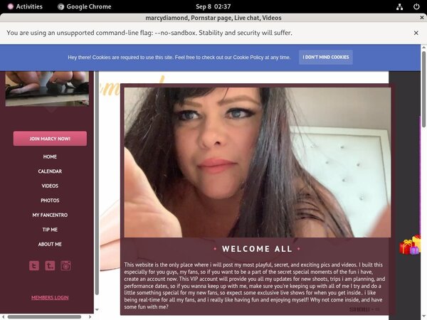 Marcydiamond Account Online