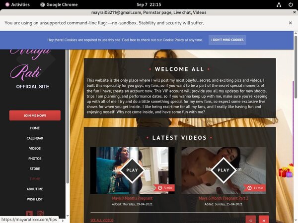 Mayaratixxx.com Full Sex