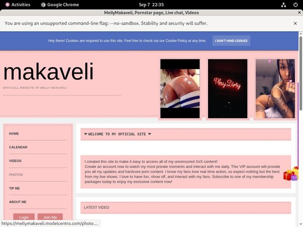 MellyMakaveli Full Sex