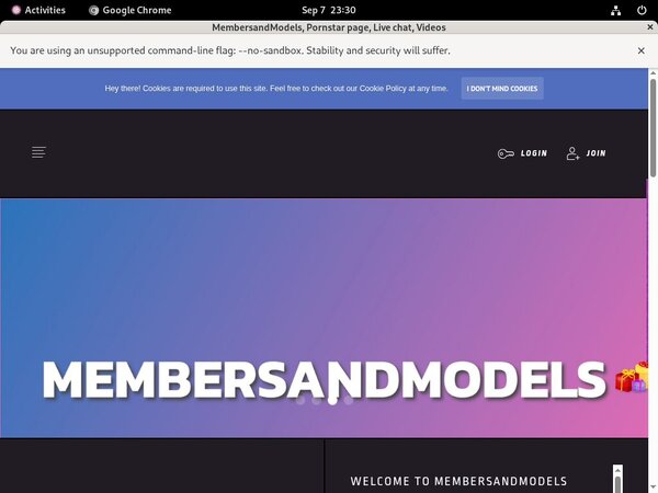MembersandModels Account And Password