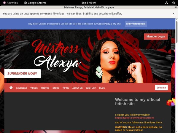 MistressAlexya Discount Offer