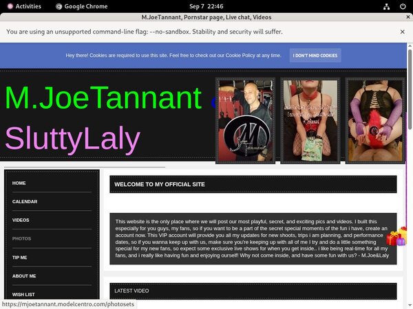Mjoetannant.modelcentro.com Log In