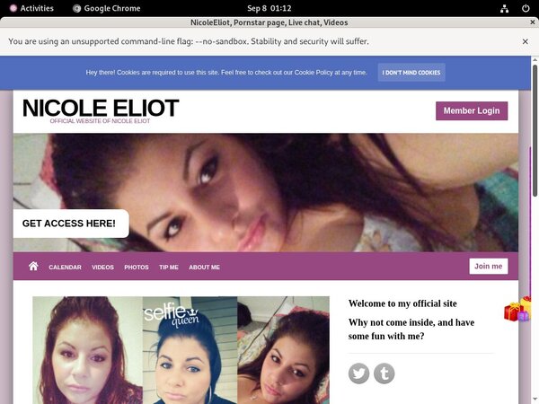 NicoleEliot Trial Membership $1