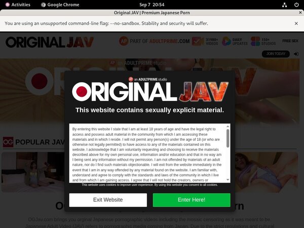 Original JAV Trial Deal