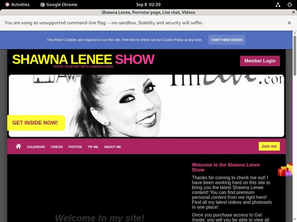 Real Shawnaleneeshow.modelcentro.com