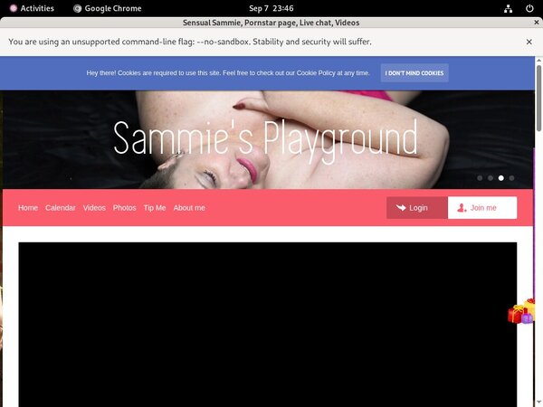 Sammiesplayground.com Account 2014