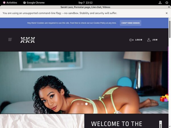 Sarahlace.xxx Pay Site