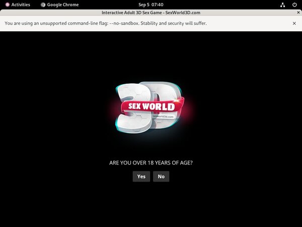 Sex World 3D Buy Trial