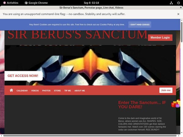 Sirberusssanctum.net Daily Accounts