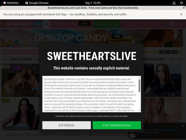 Sweetheartslive Discounted Deal