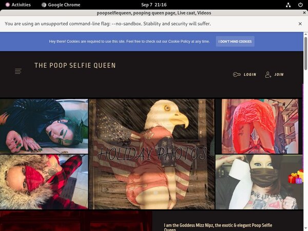 ThePoopSelfieQueen With Zombaio