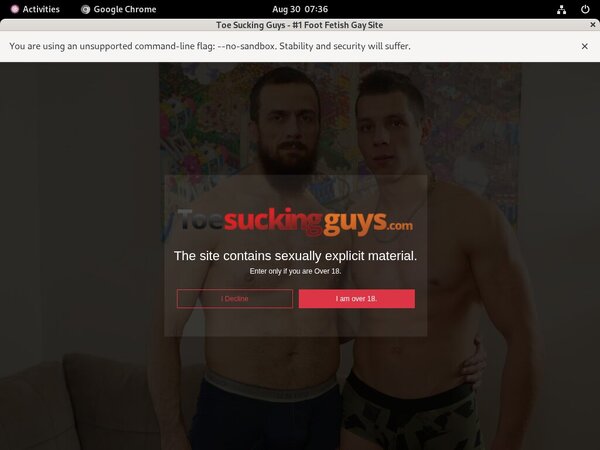 Toe Sucking Guys Account Generator 2016